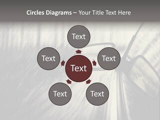 Caucasian Life Pensioner PowerPoint Template