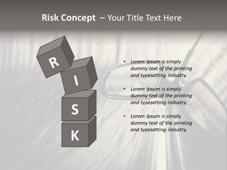 Caucasian Life Pensioner PowerPoint Template