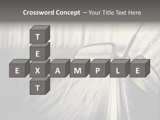 Caucasian Life Pensioner PowerPoint Template