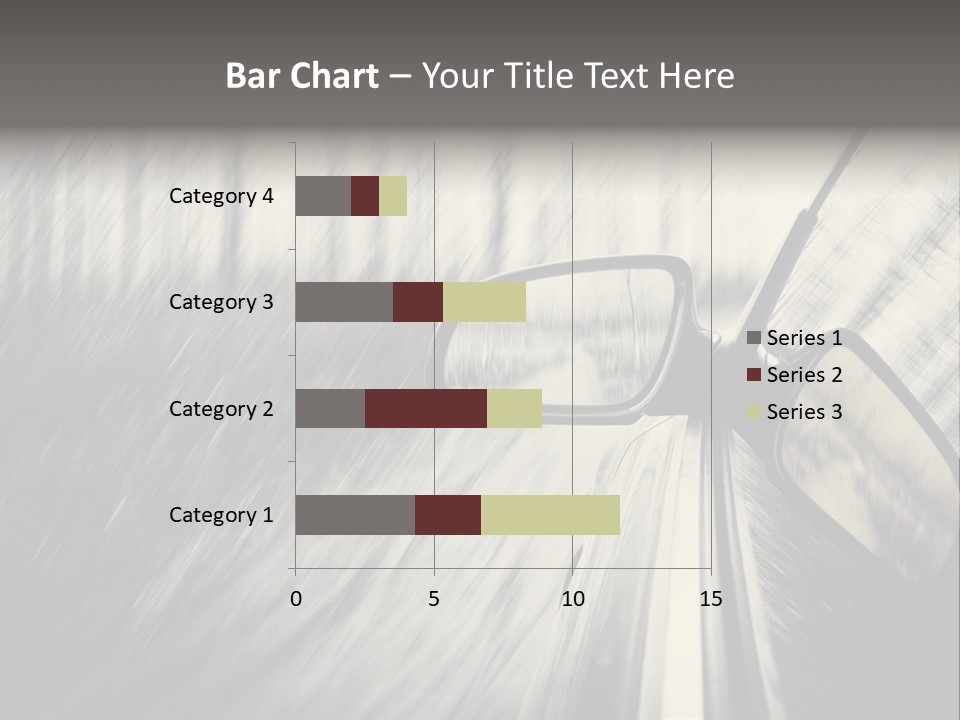 Caucasian Life Pensioner PowerPoint Template