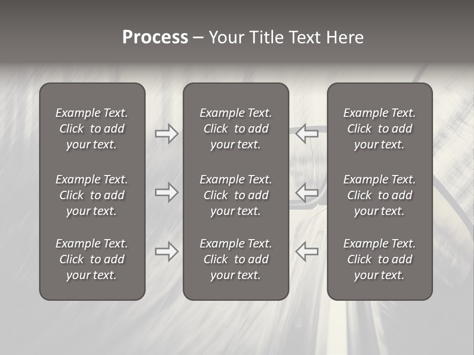 Caucasian Life Pensioner PowerPoint Template