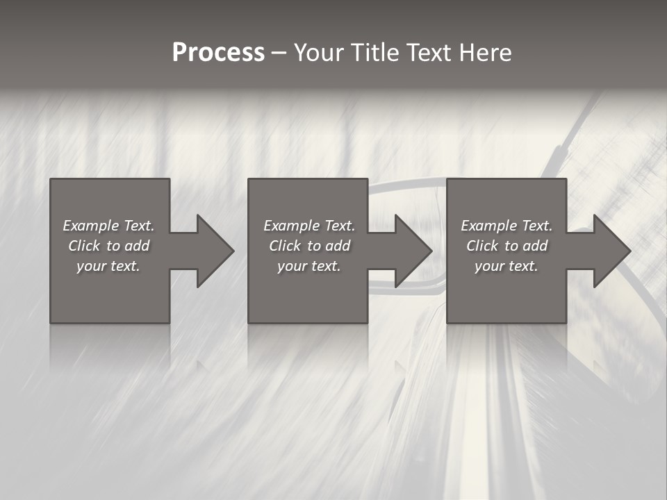 Caucasian Life Pensioner PowerPoint Template