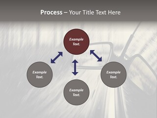 Caucasian Life Pensioner PowerPoint Template