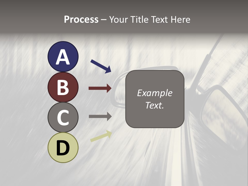 Caucasian Life Pensioner PowerPoint Template