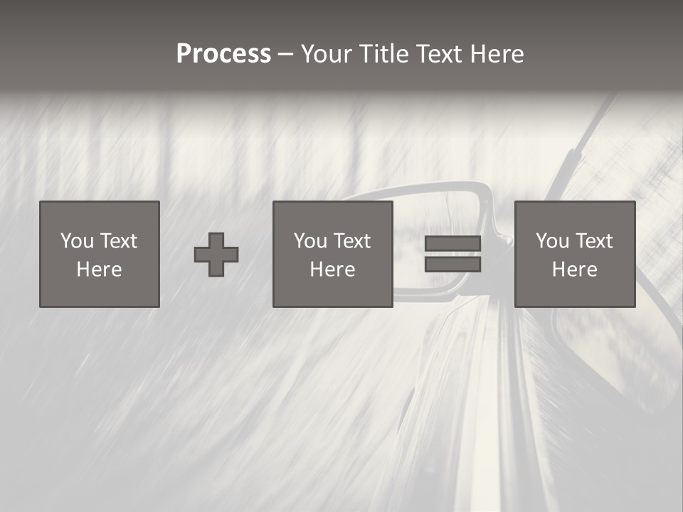 Caucasian Life Pensioner PowerPoint Template