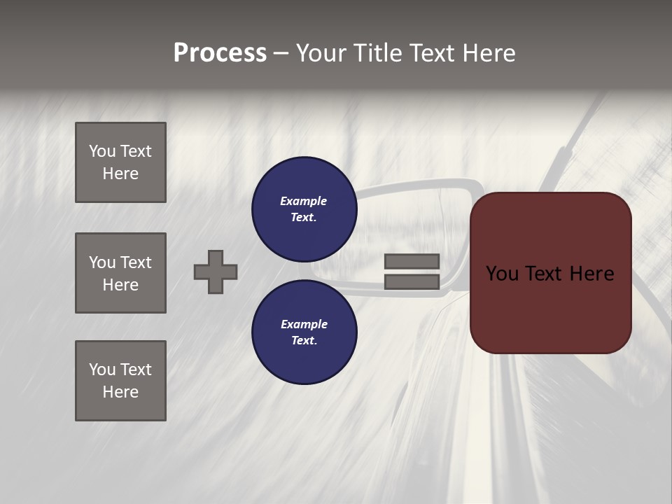 Caucasian Life Pensioner PowerPoint Template