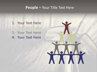 Caucasian Life Pensioner PowerPoint Template