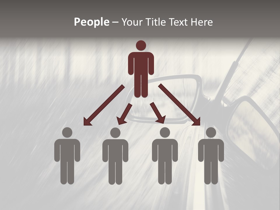 Caucasian Life Pensioner PowerPoint Template