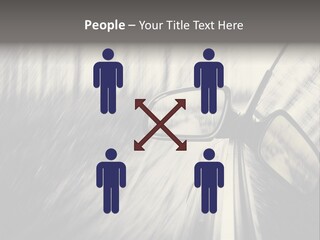 Caucasian Life Pensioner PowerPoint Template