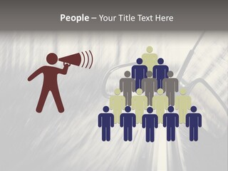 Caucasian Life Pensioner PowerPoint Template