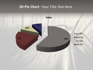 Caucasian Life Pensioner PowerPoint Template