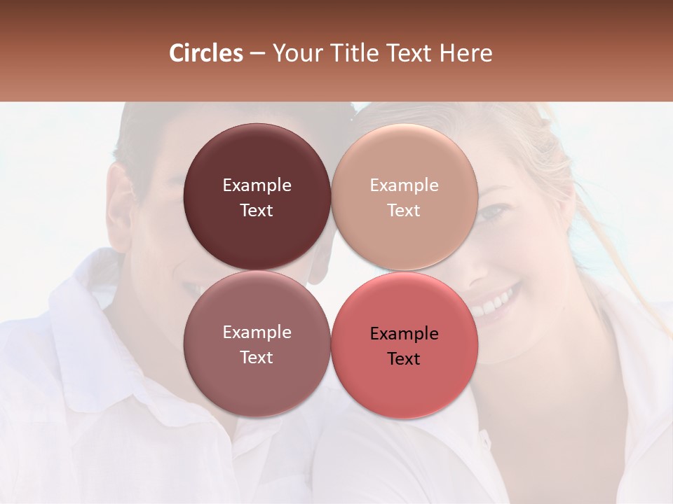 Sunset Pensioner Portrait PowerPoint Template