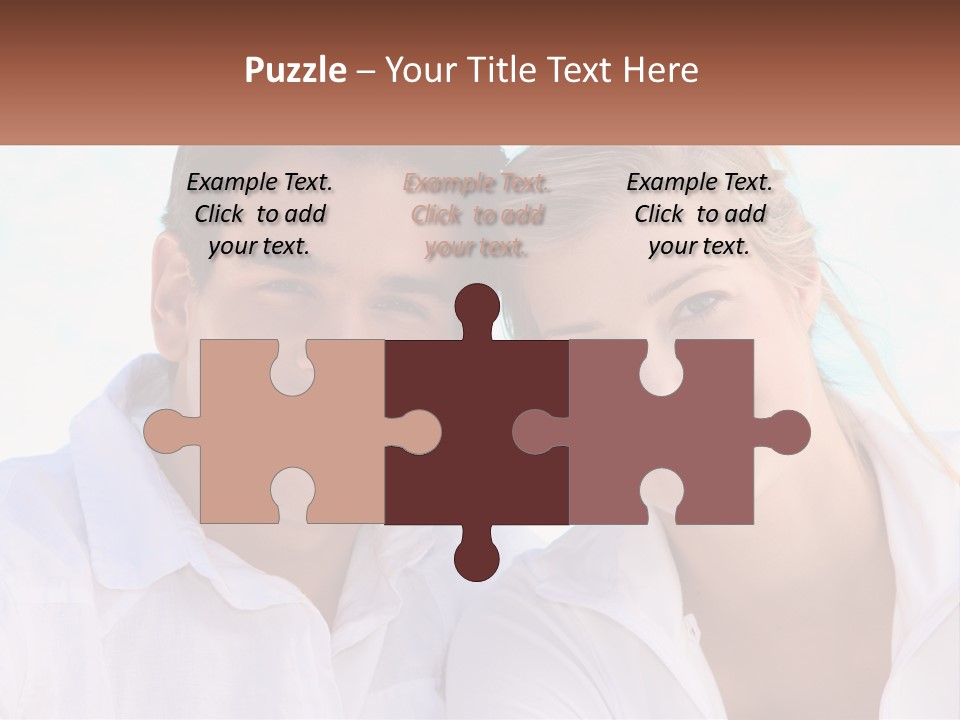 Sunset Pensioner Portrait PowerPoint Template