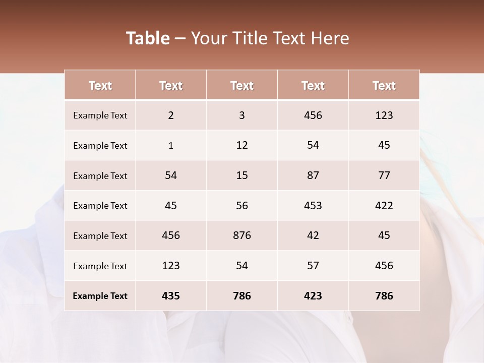 Sunset Pensioner Portrait PowerPoint Template