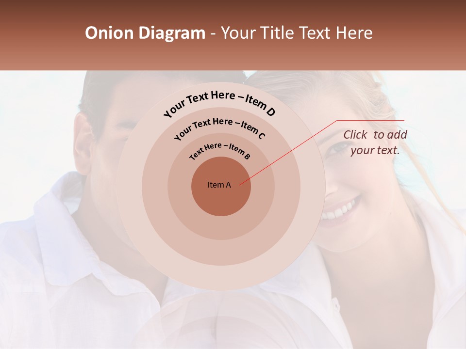Sunset Pensioner Portrait PowerPoint Template