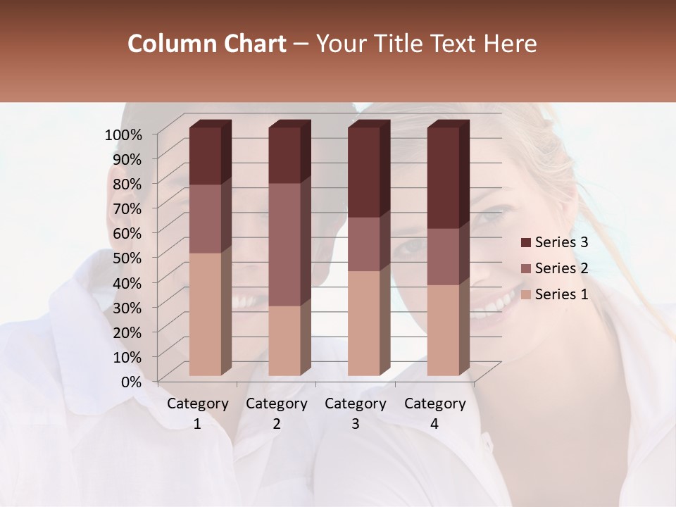 Sunset Pensioner Portrait PowerPoint Template