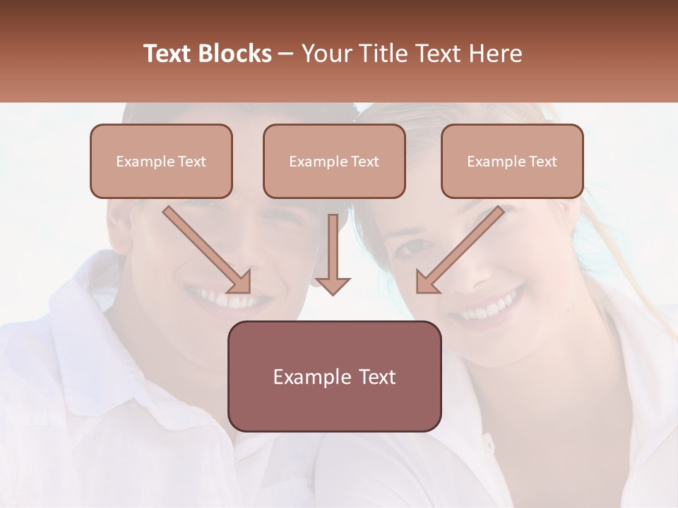 Sunset Pensioner Portrait PowerPoint Template