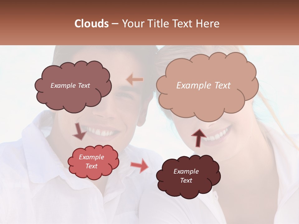 Sunset Pensioner Portrait PowerPoint Template