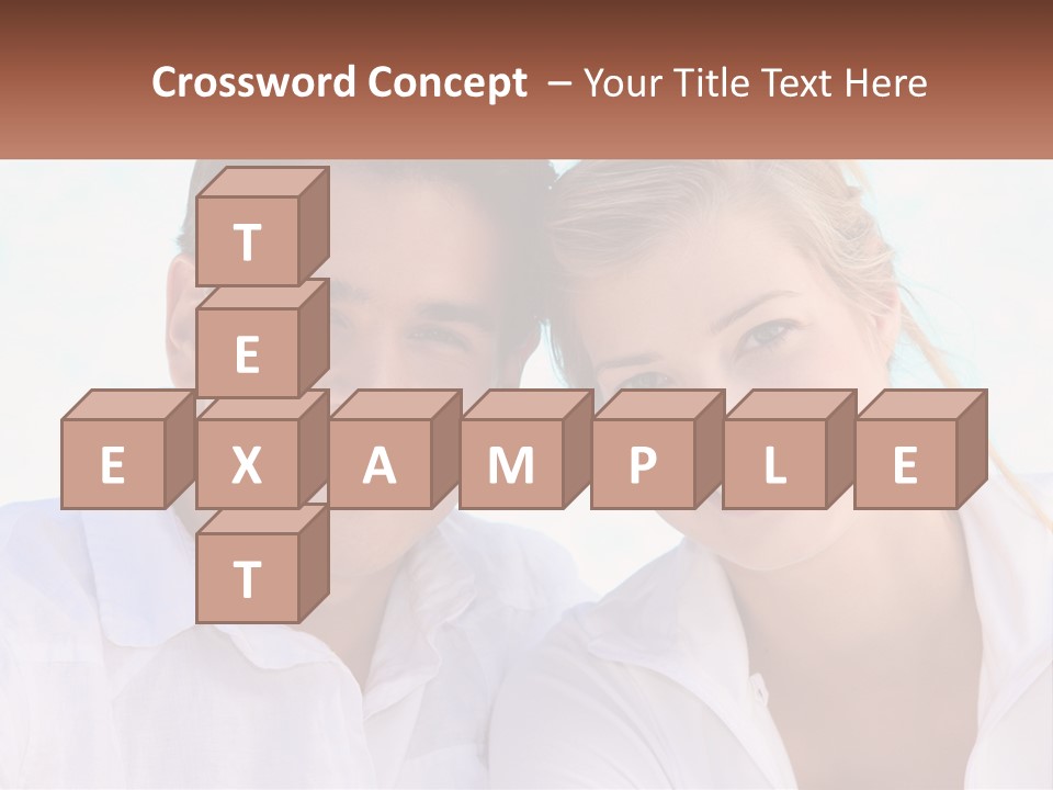 Sunset Pensioner Portrait PowerPoint Template