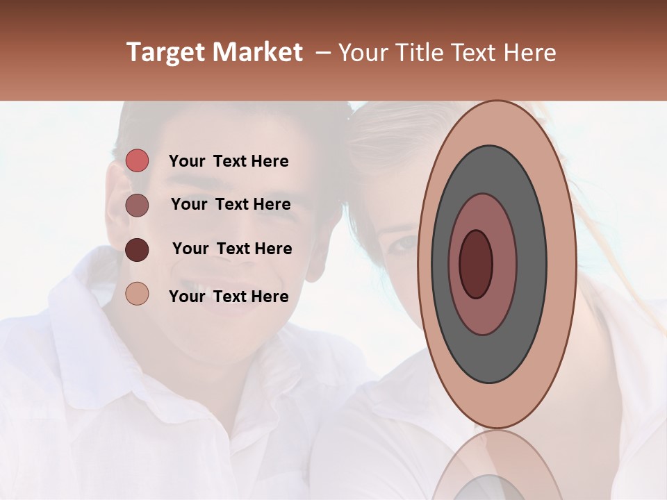 Sunset Pensioner Portrait PowerPoint Template