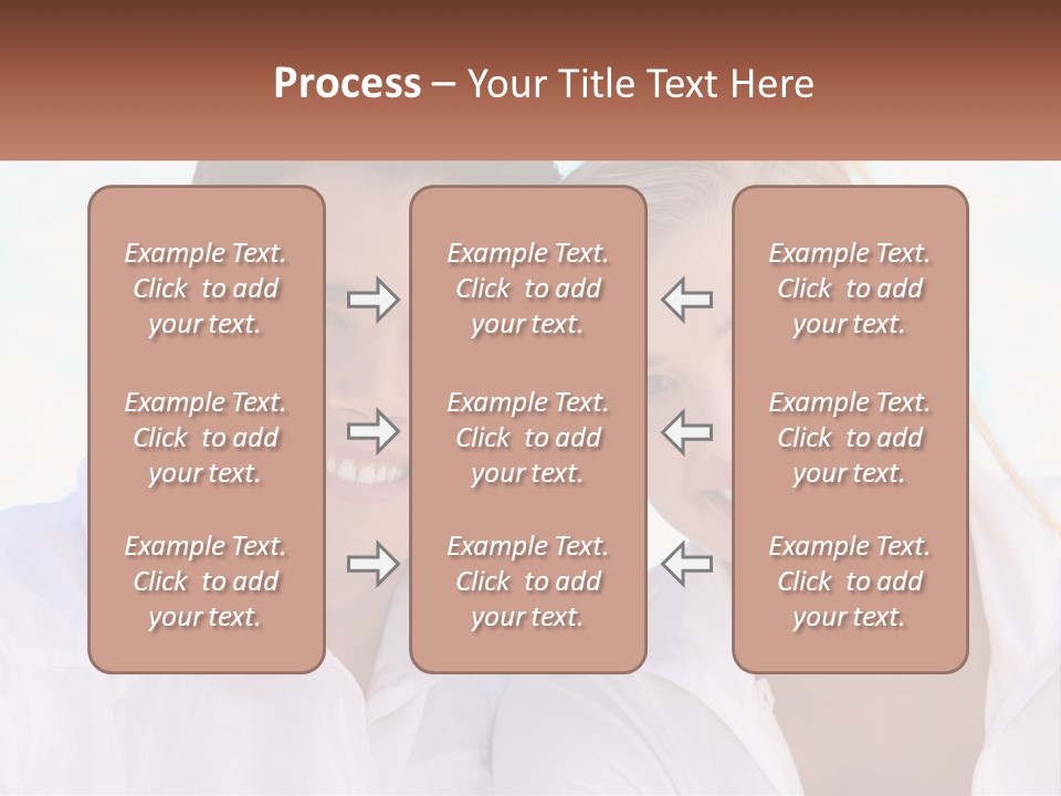 Sunset Pensioner Portrait PowerPoint Template