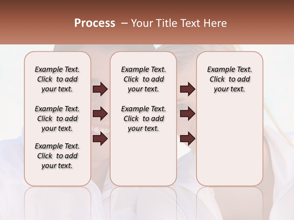 Sunset Pensioner Portrait PowerPoint Template