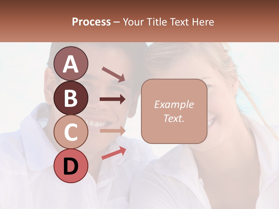 Sunset Pensioner Portrait PowerPoint Template