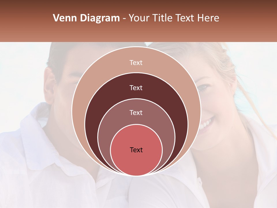 Sunset Pensioner Portrait PowerPoint Template