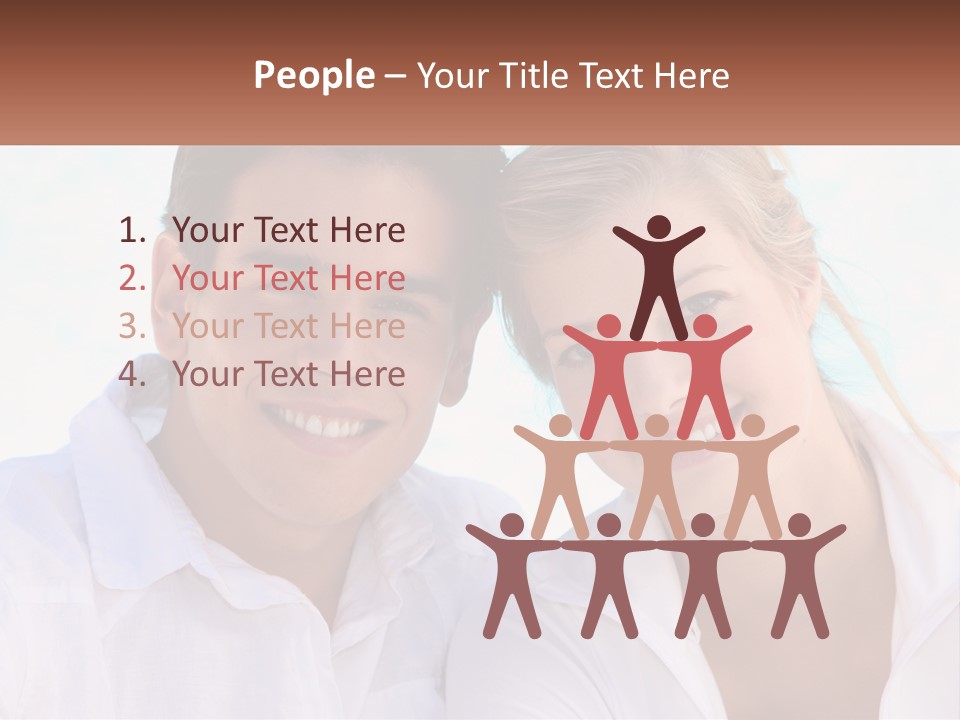 Sunset Pensioner Portrait PowerPoint Template