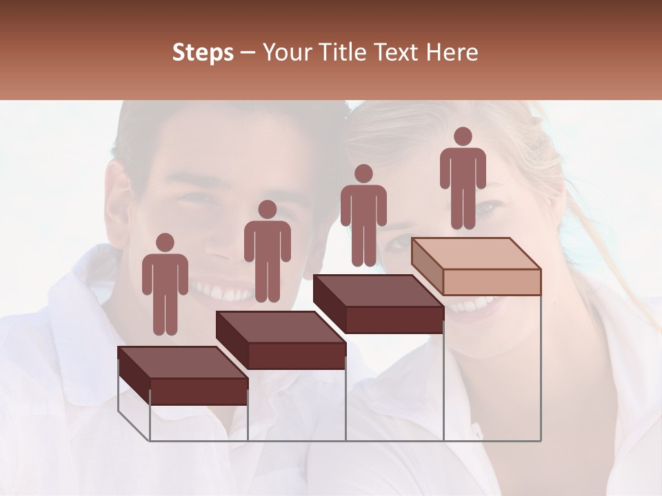 Sunset Pensioner Portrait PowerPoint Template