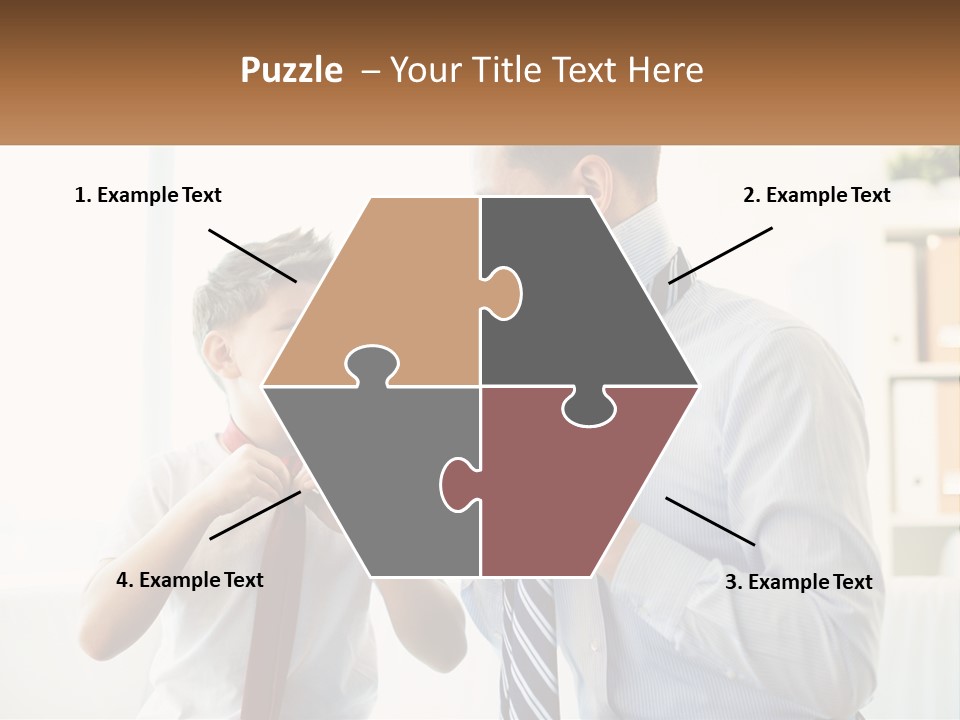 Retired Lifestyle Sand PowerPoint Template