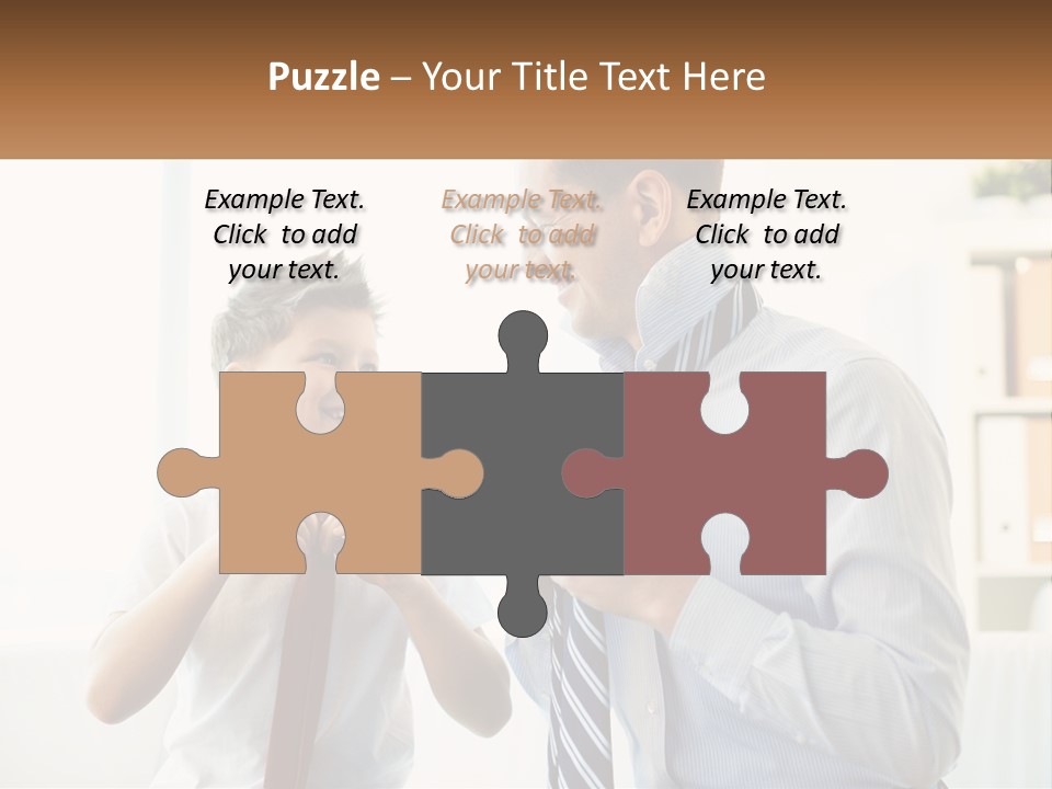 Retired Lifestyle Sand PowerPoint Template