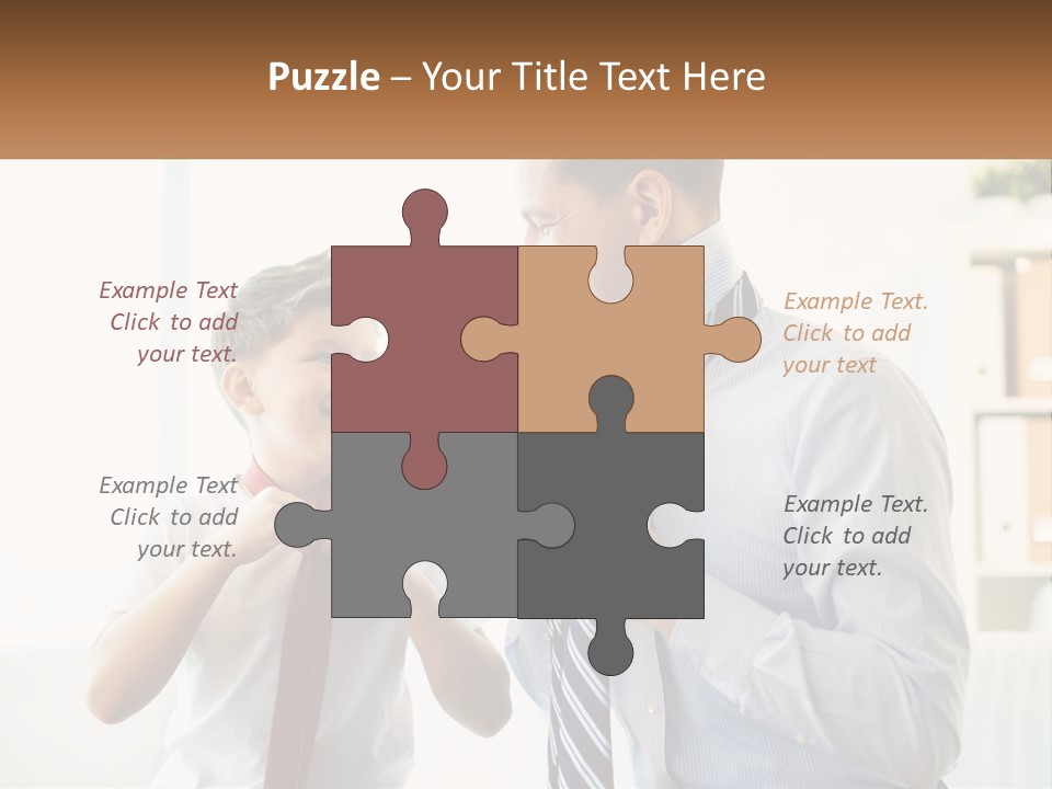 Retired Lifestyle Sand PowerPoint Template