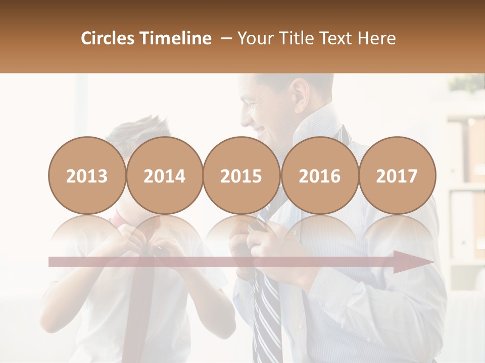 Retired Lifestyle Sand PowerPoint Template