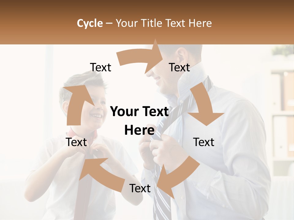 Retired Lifestyle Sand PowerPoint Template