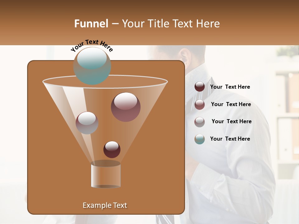 Retired Lifestyle Sand PowerPoint Template