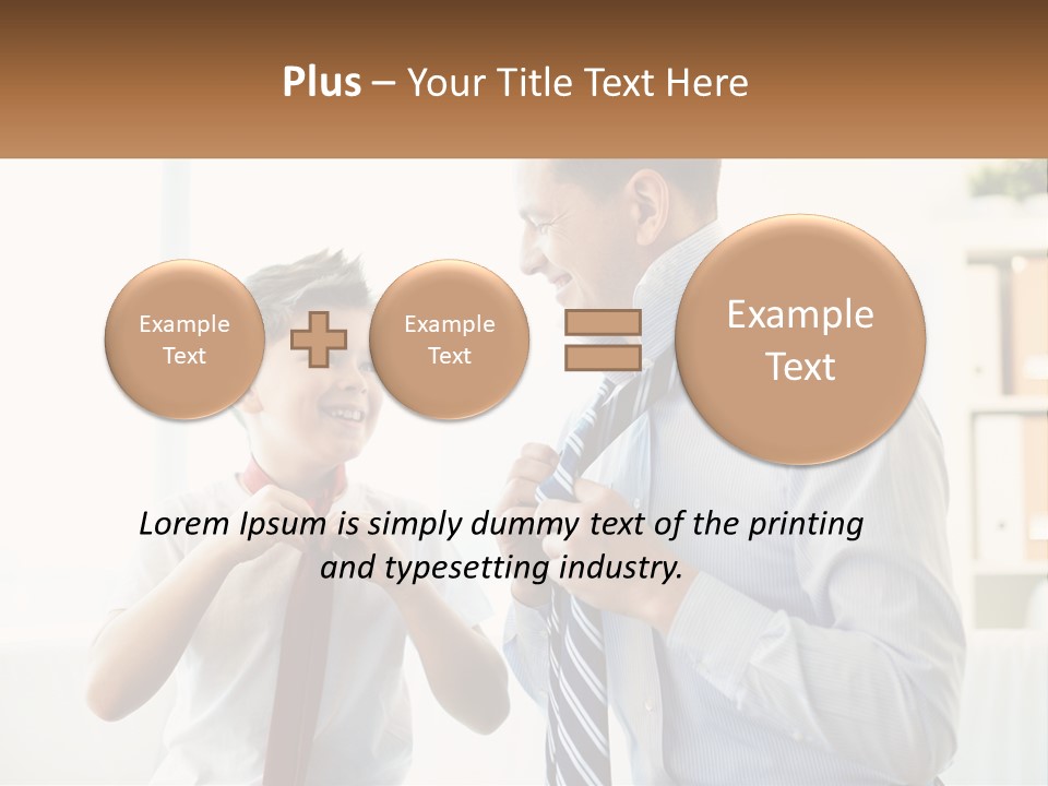 Retired Lifestyle Sand PowerPoint Template