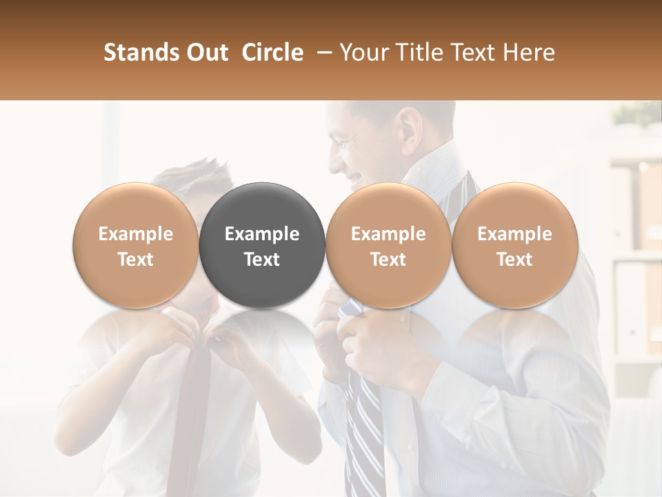 Retired Lifestyle Sand PowerPoint Template