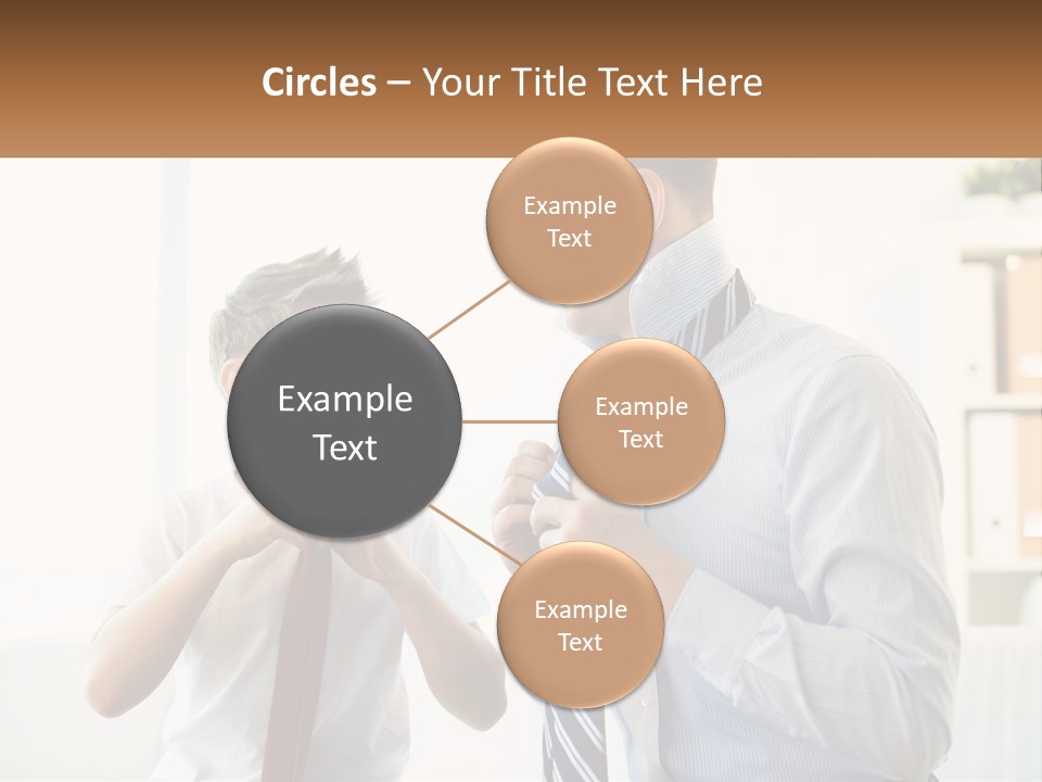 Retired Lifestyle Sand PowerPoint Template