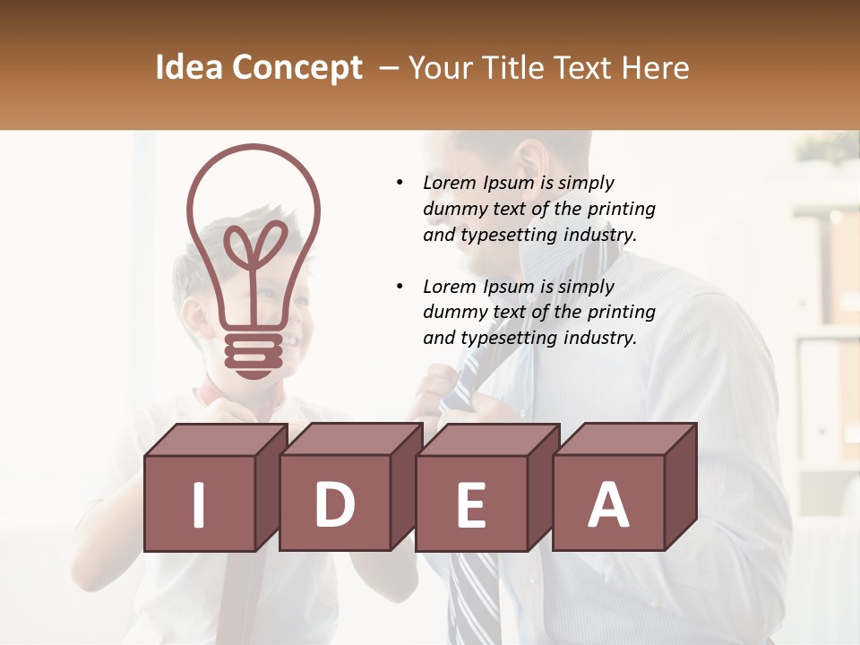 Retired Lifestyle Sand PowerPoint Template