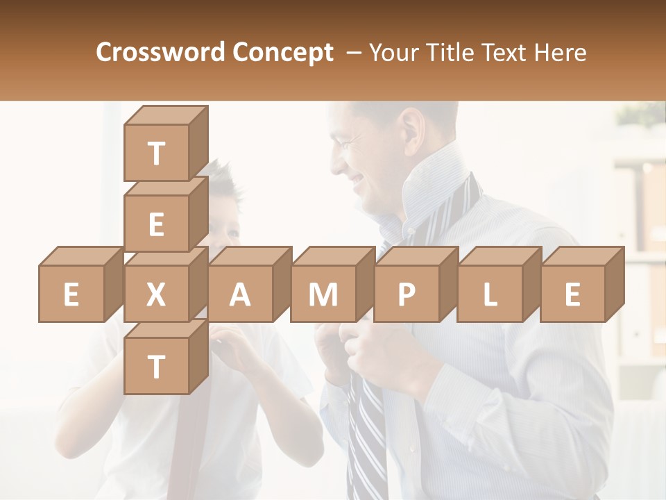 Retired Lifestyle Sand PowerPoint Template