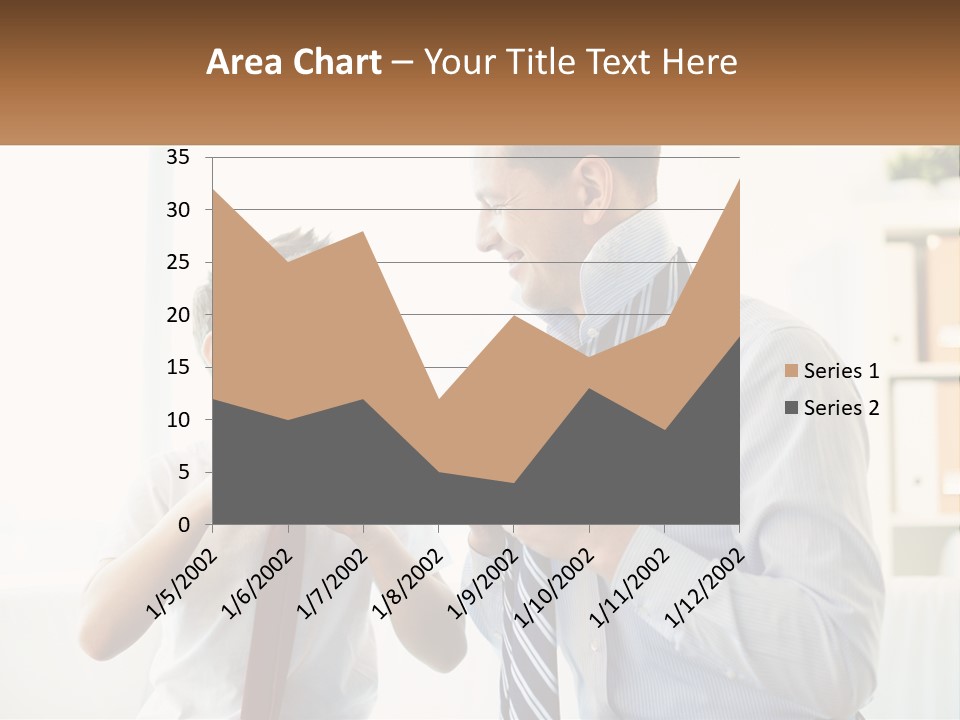 Retired Lifestyle Sand PowerPoint Template