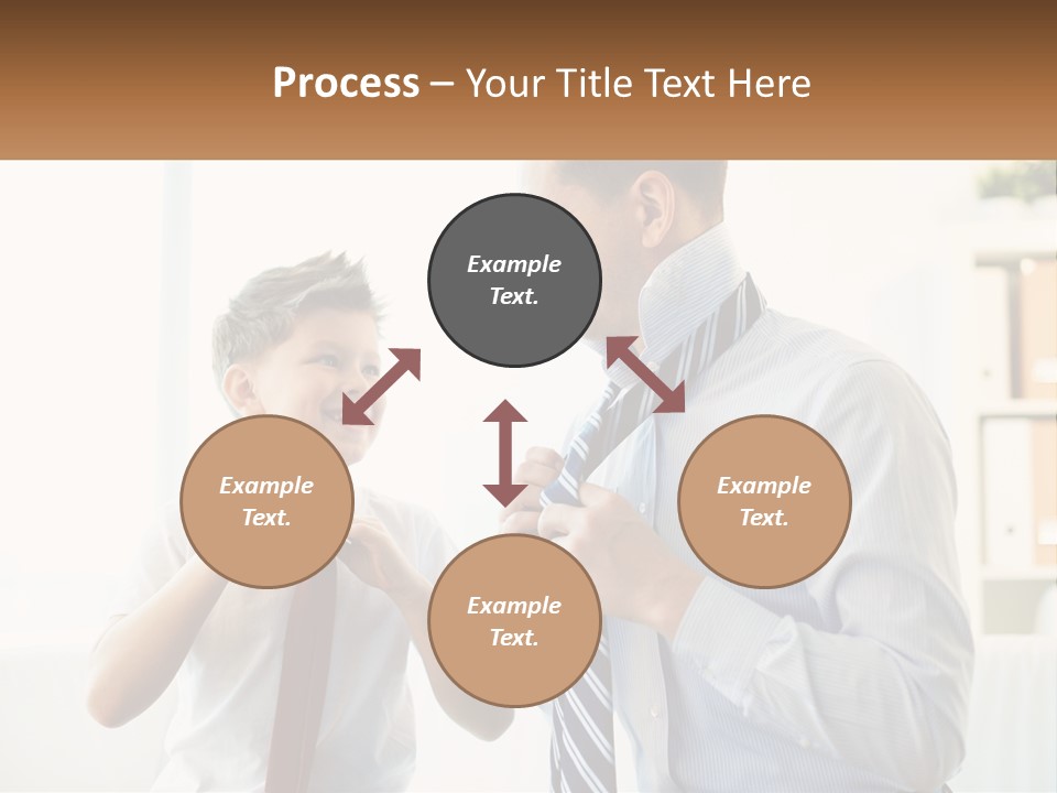 Retired Lifestyle Sand PowerPoint Template