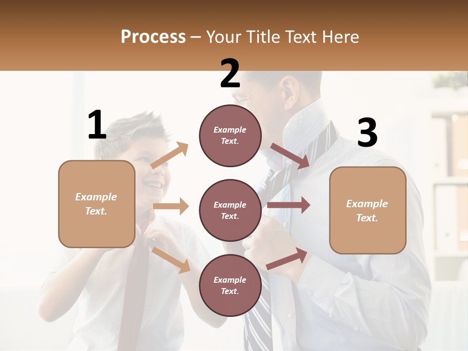 Retired Lifestyle Sand PowerPoint Template
