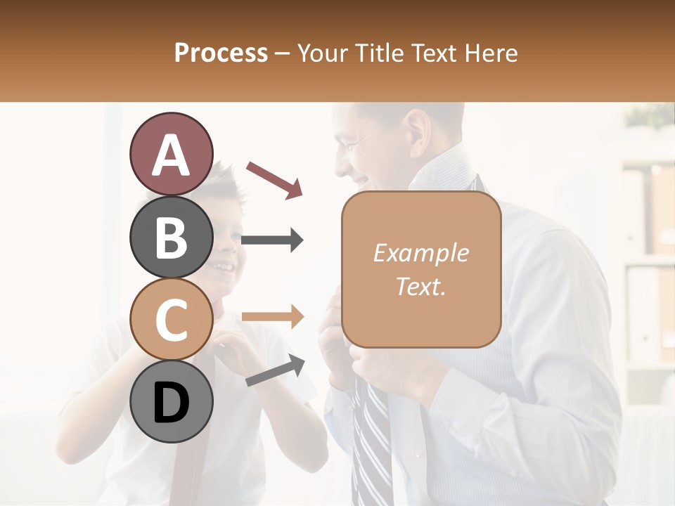 Retired Lifestyle Sand PowerPoint Template