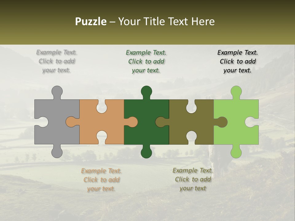 Calm Sea Older PowerPoint Template