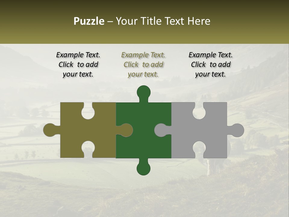 Calm Sea Older PowerPoint Template