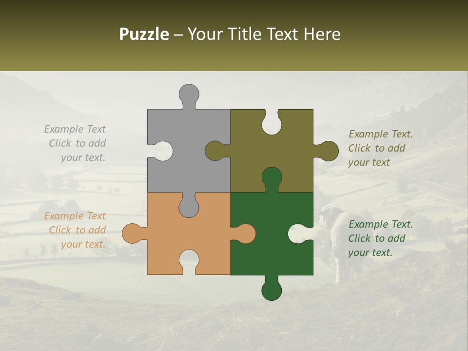 Calm Sea Older PowerPoint Template