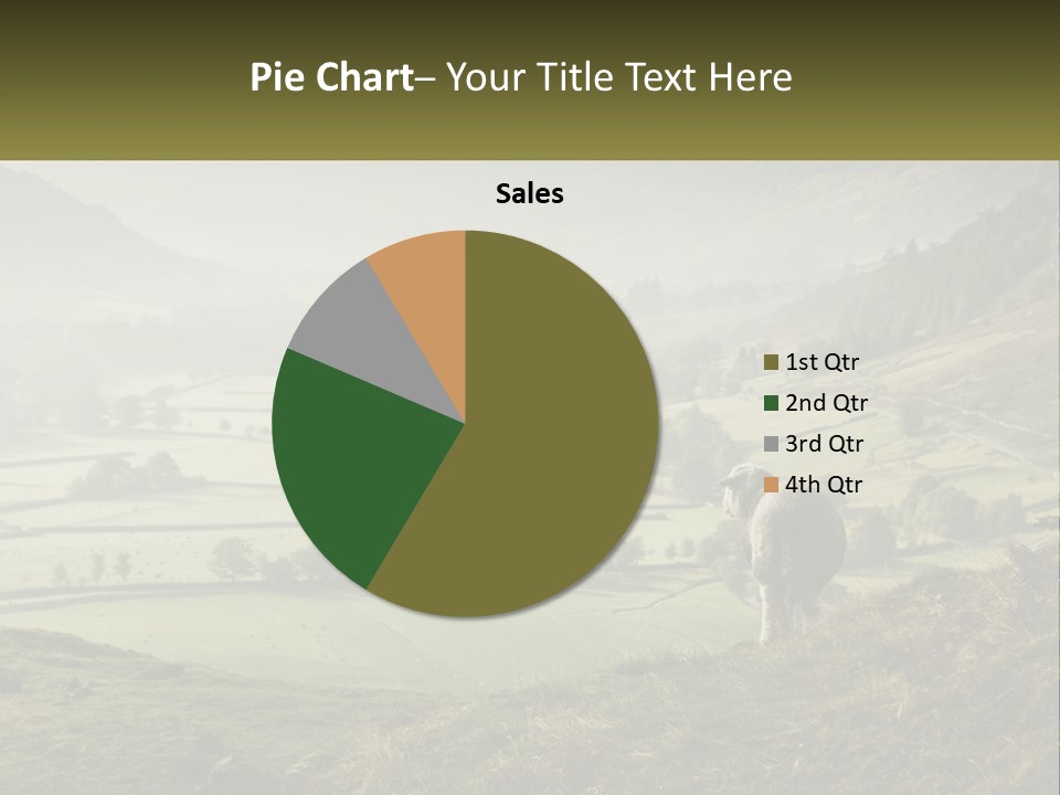 Calm Sea Older PowerPoint Template