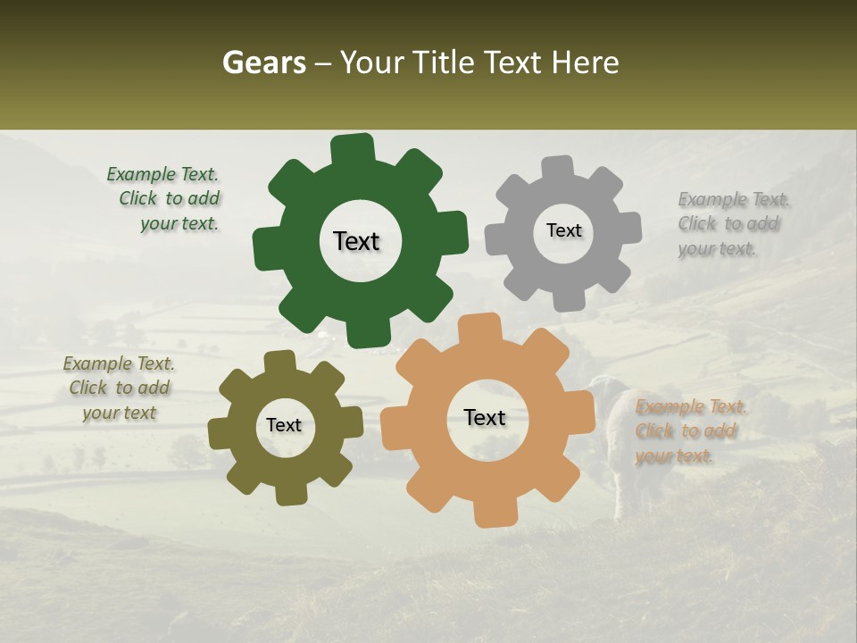 Calm Sea Older PowerPoint Template
